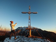 Ritorno al MONTE CASTELLO (1474 m.) con spettacolare tramonto il 9 dicembre 2012 - FOTOGALLERY